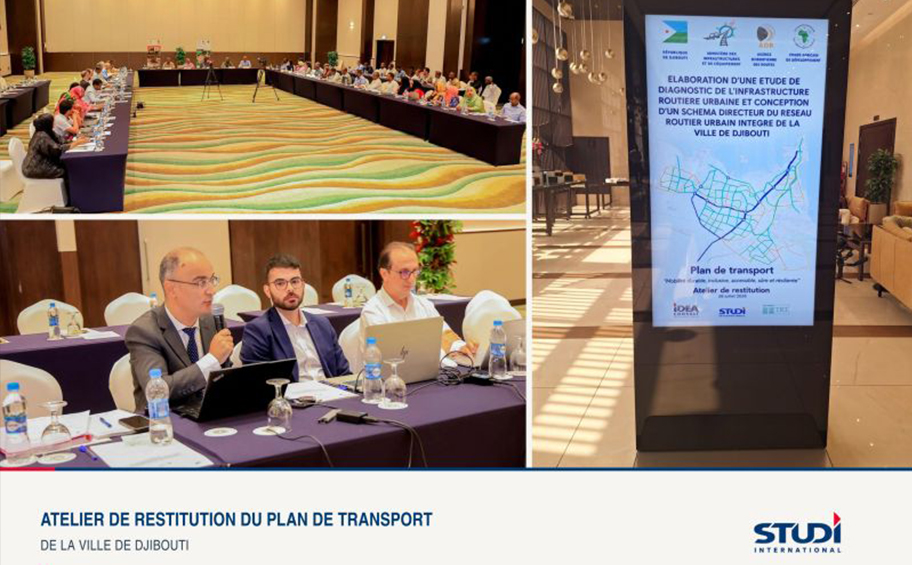 STUDI International et sa filiale IDEACONSULT International - Groupe STUDI ont présenté, en partenariat avec TRT Trasporti e Territorio